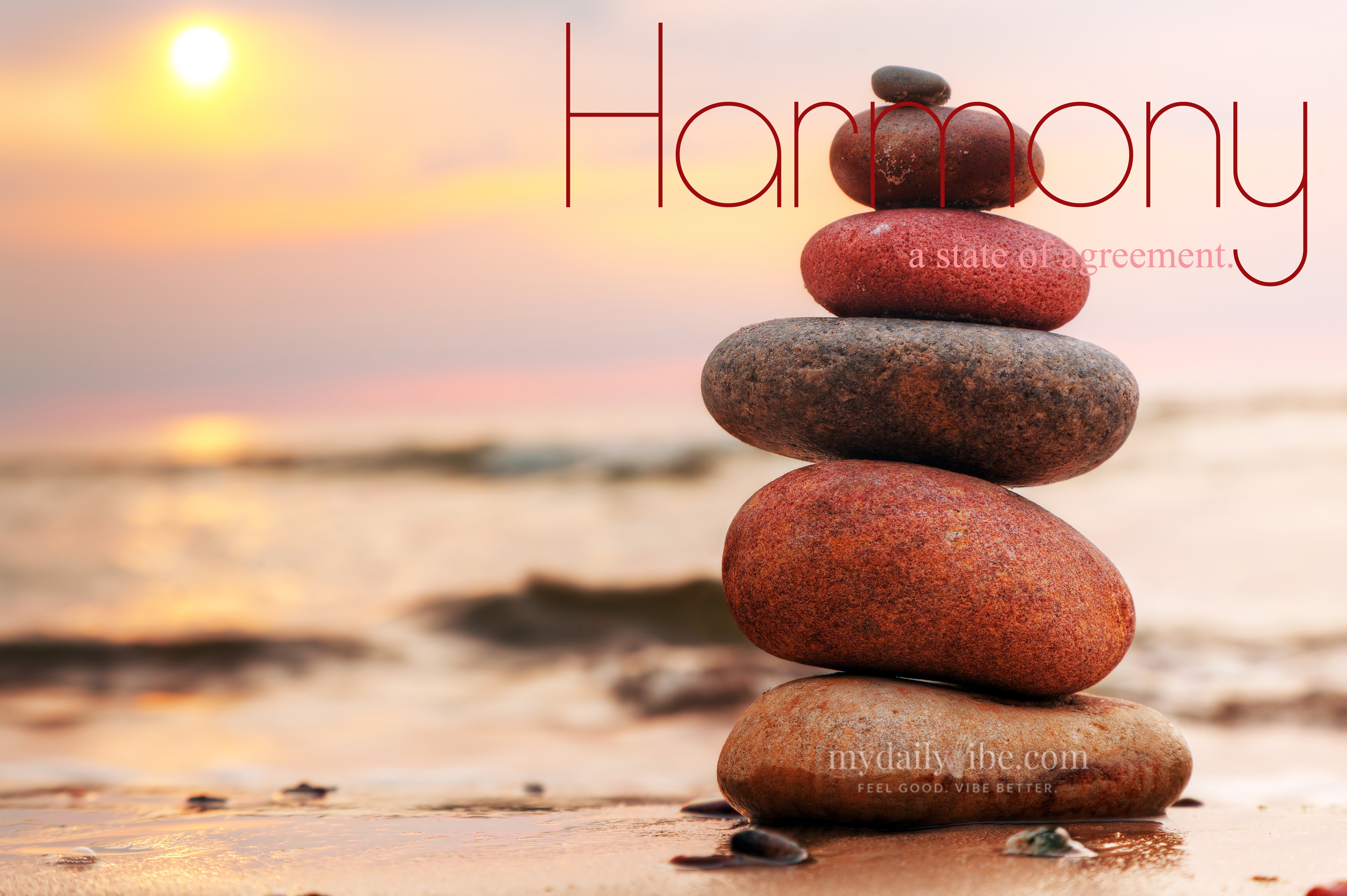 Harmony – state of wholeness, peace