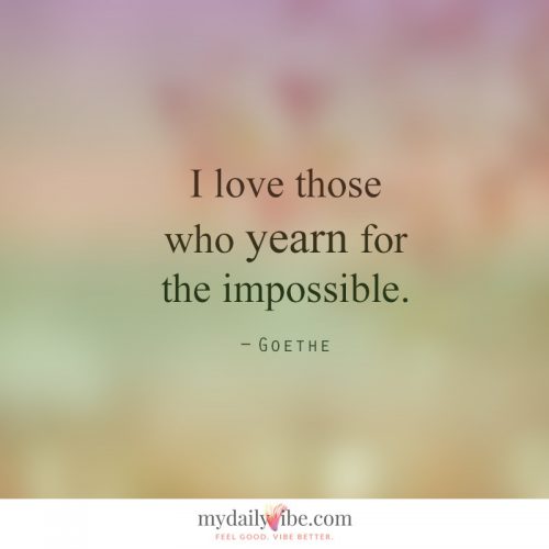 I Love Those by Goethe