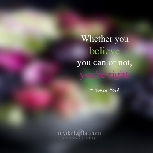 Whether You Believe by Henry Ford